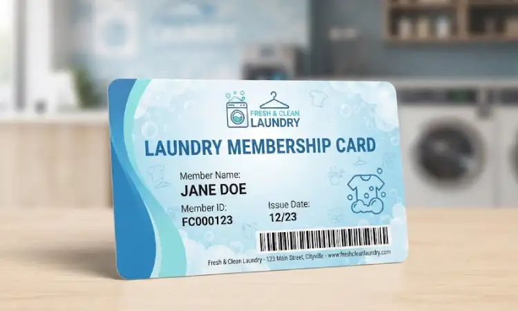 Membuat membership card, Sumber: AI